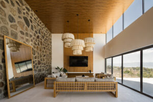 CHANDELIER 3 NIVELES ALGODÓN